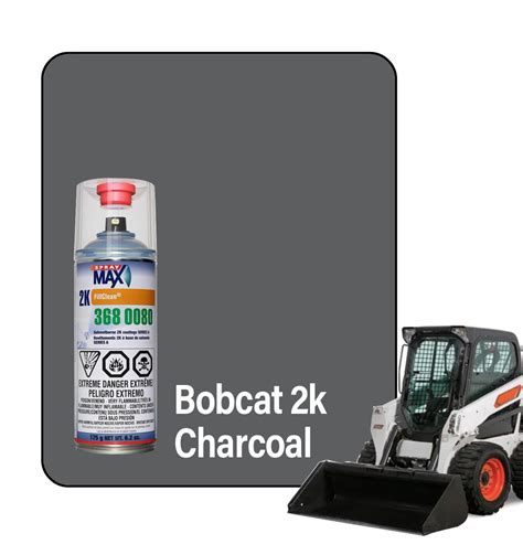 bobcat skid steer paint codes|bobcat charcoal black paint.